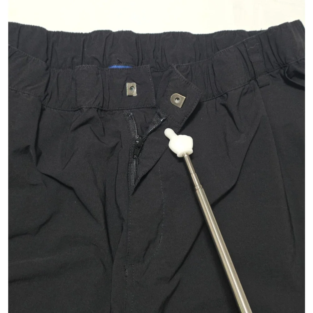 OUTDOORSPORTS Men’s Quick Dry Stretch Hiking Cargo Pants Black Size US XXL